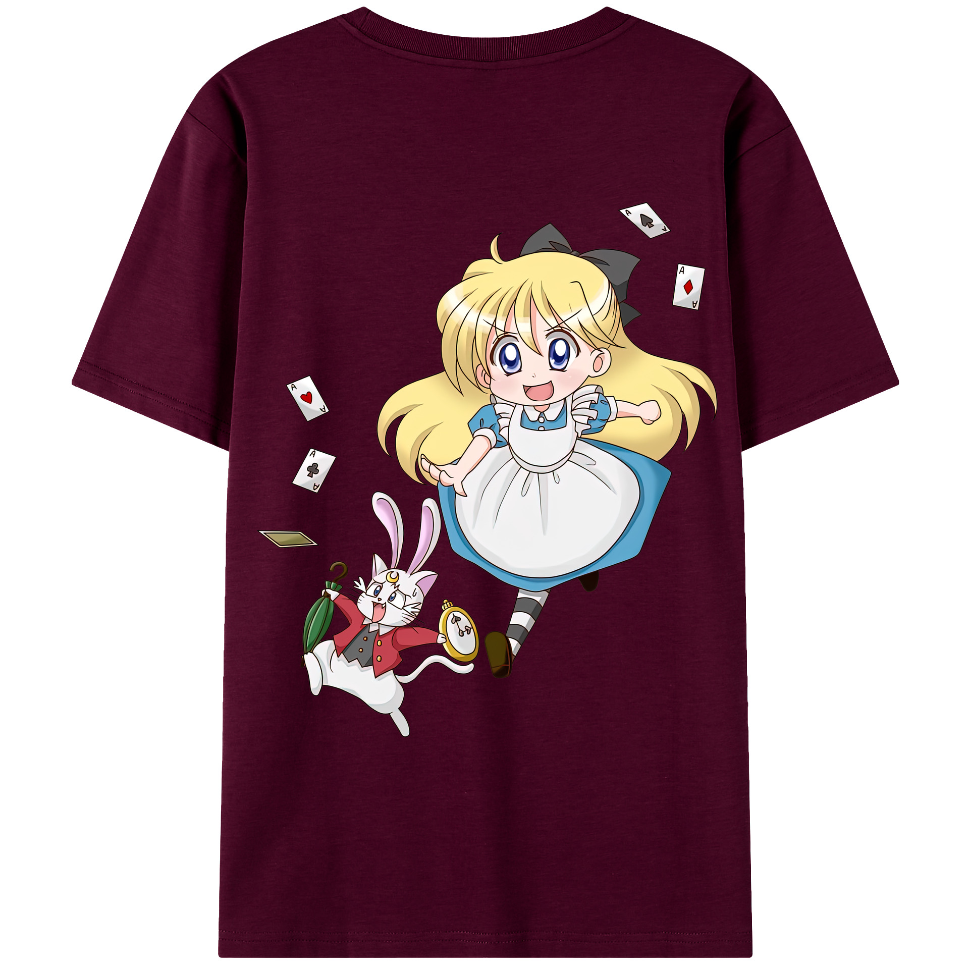 （画像用） 美少女戦士セーラームーン 愛野 美奈子 あいの みなこ Sailor Moon Aino Minako レディース半袖Tシャツ(バックプリント)